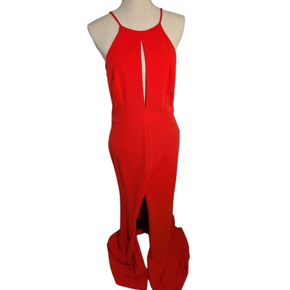 JAYGODFREY Red Maxi Dress